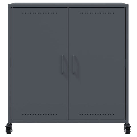 vidaXL Sideboard Anthracite 68x39x72 cm Steel