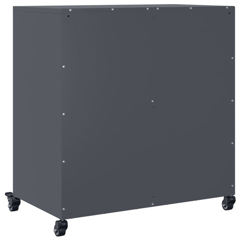 vidaXL Sideboard Anthracite 68x39x72 cm Steel