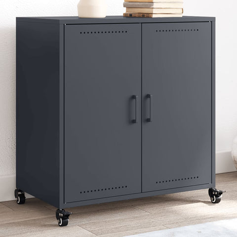 vidaXL Sideboard Anthracite 68x39x72 cm Steel