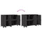 vidaXL Sideboard Black 100.5x39x72 cm Steel