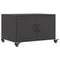 vidaXL Coffee Table Black 68x50x43.5 cm Steel