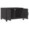 vidaXL Coffee Table Black 68x50x43.5 cm Steel