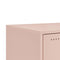 vidaXL Coffee Table Pink 68x50x43.5 cm Steel