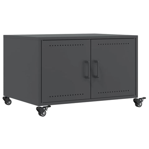 vidaXL Coffee Table Anthracite 68x50x43.5 cm Steel