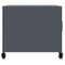 vidaXL Coffee Table Anthracite 68x50x43.5 cm Steel