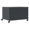vidaXL Coffee Table Anthracite 68x50x43.5 cm Steel