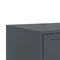 vidaXL Coffee Table Anthracite 68x50x43.5 cm Steel
