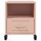 vidaXL Bedside Cabinets 2 pcs Pink 36x39x43.5 cm Steel