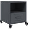 vidaXL Bedside Cabinets 2 pcs Anthracite 36x39x43.5 cm Steel