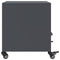 vidaXL Bedside Cabinets 2 pcs Anthracite 36x39x43.5 cm Steel