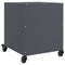 vidaXL Bedside Cabinets 2 pcs Anthracite 36x39x43.5 cm Steel