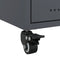 vidaXL Bedside Cabinets 2 pcs Anthracite 36x39x43.5 cm Steel