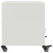 vidaXL Bedside Cabinets 2 pcs White 36x39x43.5 cm Steel
