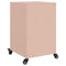 vidaXL Bedside Cabinets 2 pcs Pink 36x39x59 cm Steel