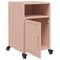 vidaXL Bedside Cabinets 2 pcs Pink 36x39x59 cm Steel