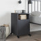 vidaXL Bedside Cabinet Anthracite 36x39x59 cm Steel