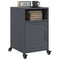 vidaXL Bedside Cabinet Anthracite 36x39x59 cm Steel