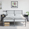 vidaXL Bedside Cabinets 2 pcs Anthracite 36x39x59 cm Steel