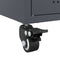 vidaXL Bedside Cabinet Anthracite 36x39x59 cm Steel