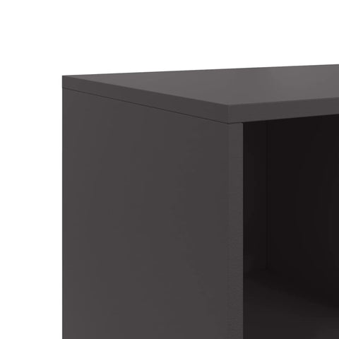 vidaXL Sideboard Black 100.5x39x72 cm Steel
