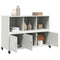 vidaXL Sideboard White 100.5x39x72 cm Steel