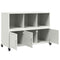 vidaXL Sideboard White 100.5x39x72 cm Steel