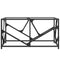 vidaXL Coffee Table with Transparent Glass Top 78.5x40x41 cm Steel