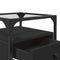 vidaXL Bedside Cabinet Black 40x40x55 cm Engineered Wood