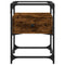vidaXL Bedside Cabinets 2 pcs Smoked Oak 40x40x55 cm Engineered Wood