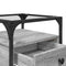 vidaXL Bedside Cabinets 2 pcs Gery Sonoma 40x40x55 cm Engineered Wood