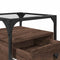 vidaXL Bedside Cabinet Brown Oak 40x40x55 cm Engineered Wood