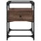 vidaXL Bedside Cabinets 2 pcs Brown Oak 40x40x55 cm Engineered Wood