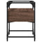 vidaXL Bedside Cabinets 2 pcs Brown Oak 40x40x55 cm Engineered Wood