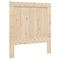 vidaXL Bed Frame without Mattress  Grey 90x200 cm Solid Wood Pine