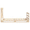 vidaXL Bed Frame without Mattress with Headboard 90x200 cm Solid Wood