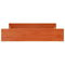 vidaXL Bed Drawers 2 pcs Wax Brown Solid Wood Pine