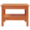 vidaXL Coffee Table Wax Brown 55x55x40 cm Solid Wood Pine