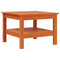 vidaXL Coffee Table Wax Brown 55x55x40 cm Solid Wood Pine