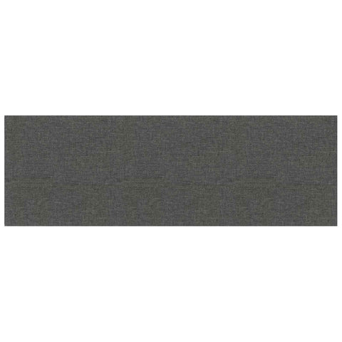 vidaXL Wall Headboard 12 pcs Dark Grey 90 x 30 cm Fabric