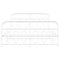 vidaXL Metal Bed Frame without Mattress with Footboard White 140x200cm