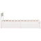 vidaXL Bed Frame without Mattress White 100x200 cm Solid Wood Pine
