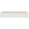 vidaXL Bed Frame without Mattress White 90x200 cm Solid Wood Pine
