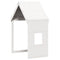 vidaXL Kids' Bed Roof White 60x99x139.5 cm Solid Wood Pine