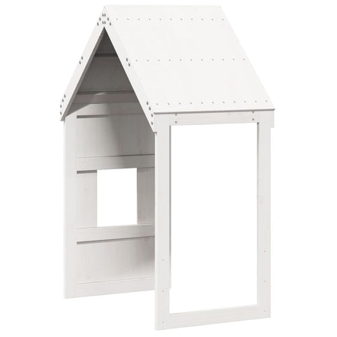 vidaXL Kids' Bed Roof White 60x99x139.5 cm Solid Wood Pine