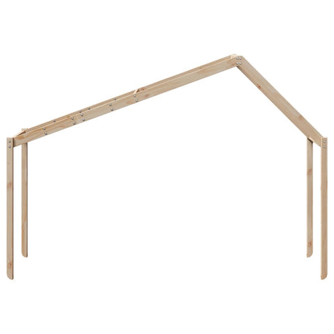vidaXL Kids' Bed Roof 203x95.5x142 cm Solid Wood Pine