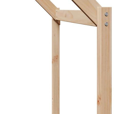 vidaXL Kids' Bed Roof 203x95.5x142 cm Solid Wood Pine