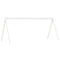 vidaXL Kids' Bed Roof White 209x85.5x88 cm Solid Wood Pine