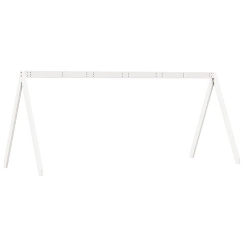 vidaXL Kids' Bed Roof White 209x85.5x88 cm Solid Wood Pine