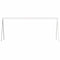 vidaXL Kids' Bed Roof White 199x95.5x88 cm Solid Wood Pine