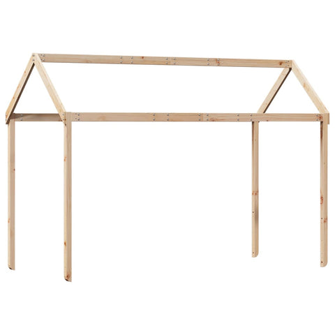 vidaXL Kids' Bed Roof 217x95.5x159 cm Solid Wood Pine